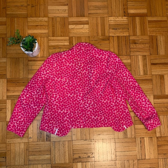 GAP PINK LIGHTWEIGHT BLAZER TOP - Picture 5 of 5